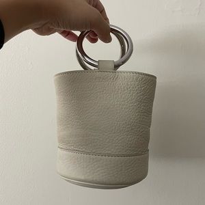 Simon Miller Small Bonsai Bucket Bag - White